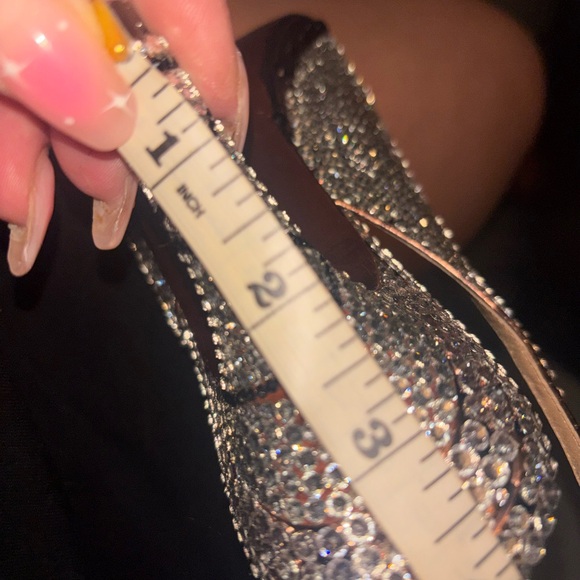 Newly made rhinestones high heels - Picture 5 of 6